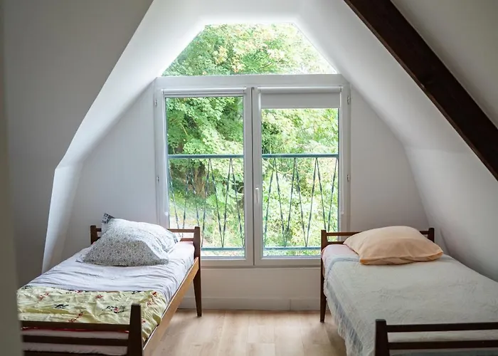 Manoir Du Chateau Gaillard 20 Personnes 10 Chambres, Jardin Prive & Vue Seine * Les Andelys